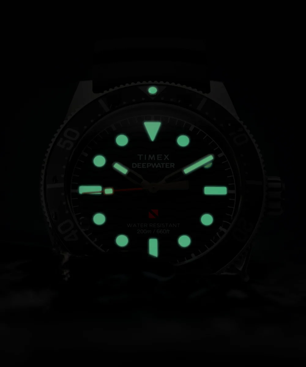 Deepwater Reef 200 41mm Synthetic Rubber Strap Watch    - Image 11