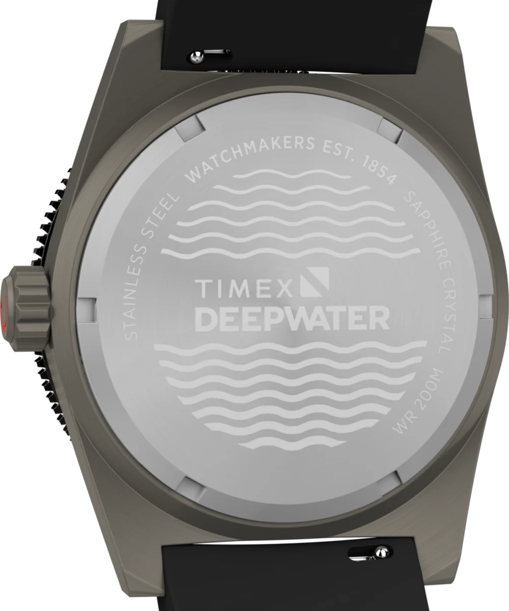 Deepwater Reef 200 41mm Synthetic Rubber Strap Watch    - Image 6