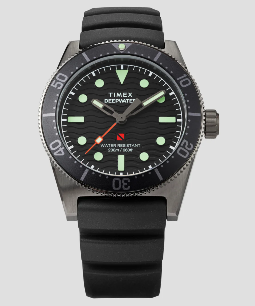 Deepwater Reef 200 41mm Synthetic Rubber Strap Watch    - Image 8