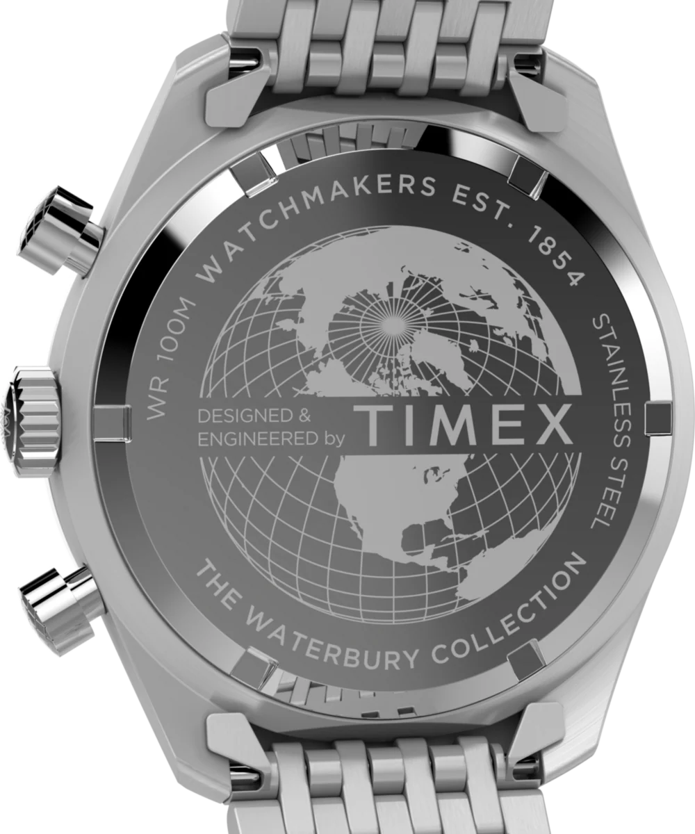 Waterbury Traditional Chronograph 41mm Stainless Steel Bracelet Watch  - Image 6