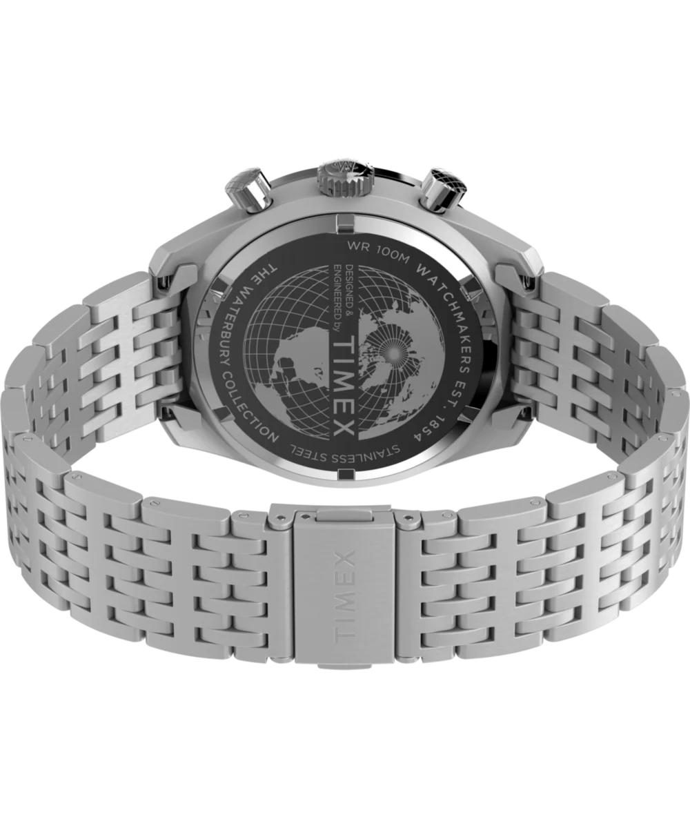 Waterbury Traditional Chronograph 41mm Stainless Steel Bracelet Watch  - Image 7